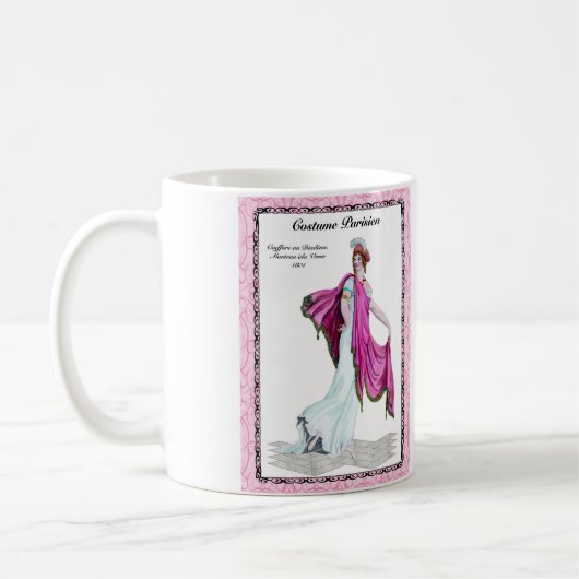Regency Fashion Plate Tasse (Links)