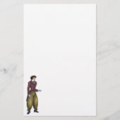 Regency Fashion Stationery - Gentleman #6 Briefpapier (Vorderseite)