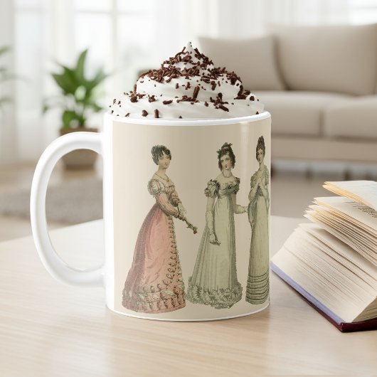Regency Fashion Tasse für Jane Austen Fans