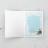 Regency französischer Stil Romantic Musical Couple Karte (Innenseite)