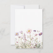 Regency Garden Birthday Party Einladung (Rückseite)