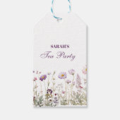 Regency Garden Birthday Party Geschenkanhänger (Vorderseite)