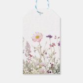 Regency Garden Birthday Party Geschenkanhänger (Rückseite)