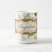 Regency-Garten personalisiert Kaffeetasse (Mittel)