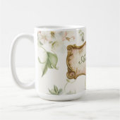 Regency-Garten personalisiert Kaffeetasse (Links)