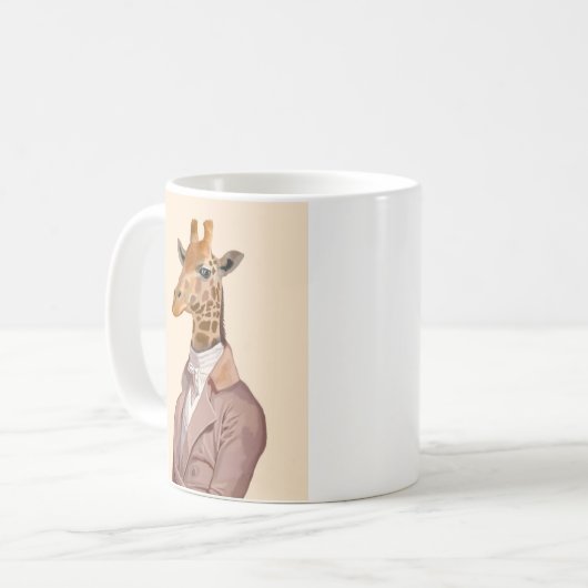 Regency Giraffe 2 Kaffeetasse (Vorderseite Links)