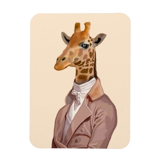 Regency Giraffe 2 Magnet (Vertikal)