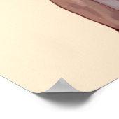 Regency Giraffe Poster (Ecke)