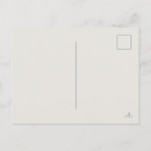 Regency Inspired Dark Academia Epistolary  Postkarte (Rückseite)