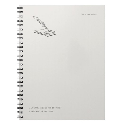 Regency Inspired Epistolary Journals Dark Academia Notizblock (Vorderseite)