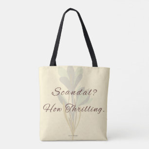 Regency-inspirierter, witziger minimalistischer To Tasche