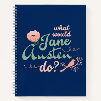 Regency Jane Austen Romantic Notizblock
