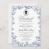 Regency-Lady-Brautjungfernparty Einladung (Vorderseite)