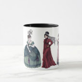 Regency Ladys Historisches Mode Jane Austen Tasse (Zentrum)