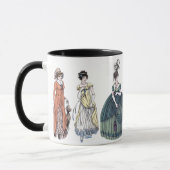 Regency Ladys Historisches Mode Jane Austen Tasse (Links)