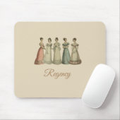 Regency Ladys Mousepad für Jane Austen Fans (Mit Mouse)