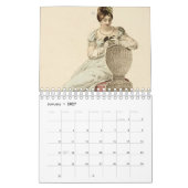 Regency Ladys Vintag Jane Austen Fans Kalender (Jan 2027)