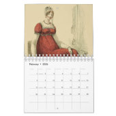 Regency Ladys Vintag Jane Austen Fans Kalender (Feb 2026)