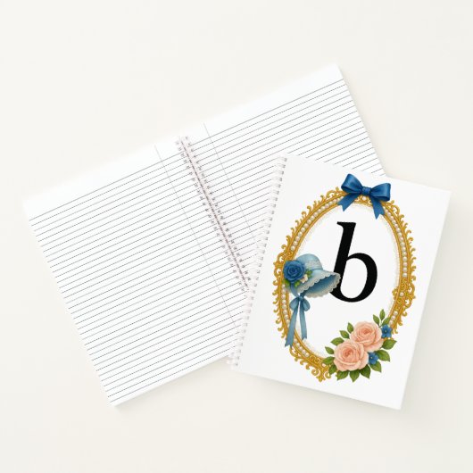 Regency Letter B Monogram Journal  Notizblock (Innenseite)