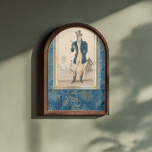 Regency Mode Herren Teal Decoupage Papier