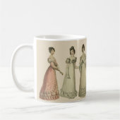 Regency Mode Tasse für Jane Austen Fans (Links)