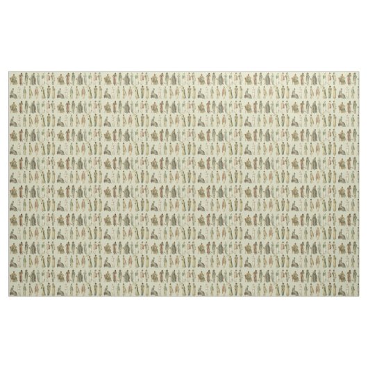 Regency Mode von Ackermann Stoff (Fat Quarter (45,7 x 55,9 cm))