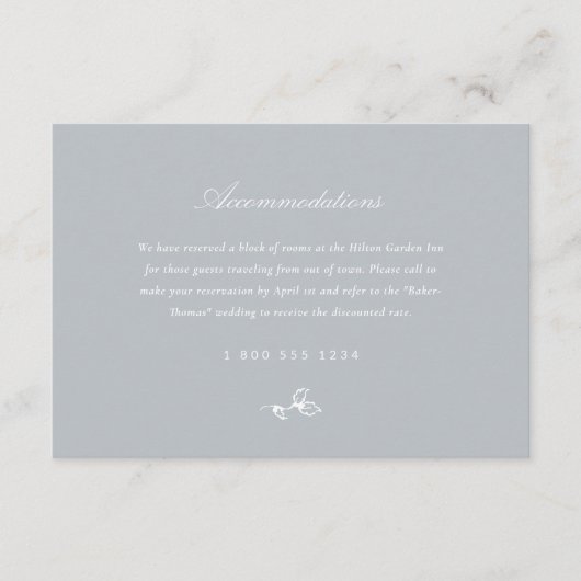 Regency Monogram Wedding Einladungskarte (Vorderseite)