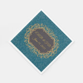 Regency-Monogramm-Serviette Regencycore Serviette (Ecke)