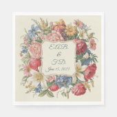 Regency-Monogramm-Serviette Regencycore Serviette (Vorderseite)