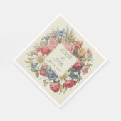 Regency-Monogramm-Serviette Regencycore Serviette (Ecke)