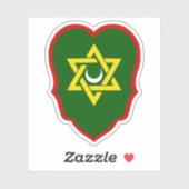 Regency of Algiers Lower Wappen (1630-1830) Aufkleber (Blatt)