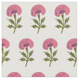 Regency Pink-Blume Stoff