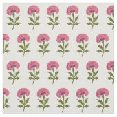 Regency Pink-Blume Stoff (Muster)