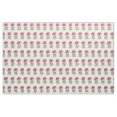 Regency Pink-Blume Stoff (Fat Quarter (45,7 x 55,9 cm))