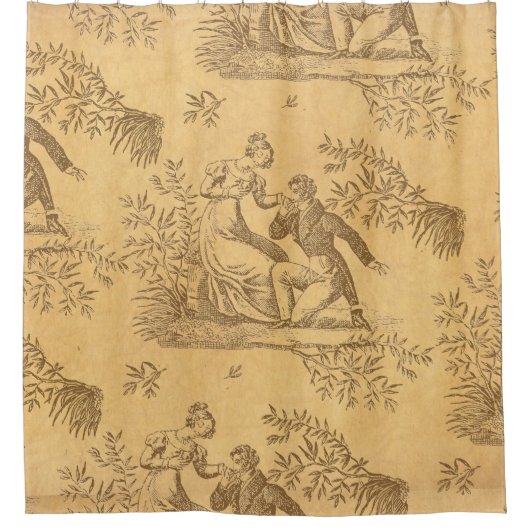 Regency Romance Duschvorhang (Vorderseite)