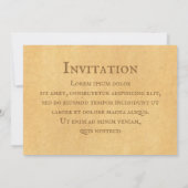 Regency Romance Einladung (Rückseite)