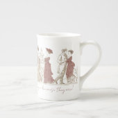 Regency-Romanze  Porzellantasse (Rechts)
