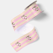 Regency Rose Satin Ribbon Satinband (Rückseite)