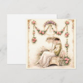 Regency-Rosengarten Lesende Dame (Vorne/Hinten)