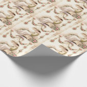 Regency-Rosengarten Lesende Dame Geschenkpapier (Ecke)