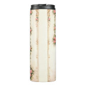 Regency-Rosengarten Lesende Dame Thermosbecher (Rückseite)