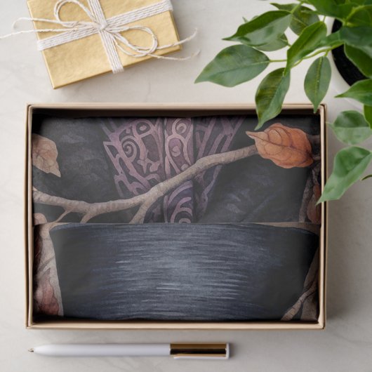 Regency Skeleton Gentleman Halloween Decoupage Seidenpapier (Geschenk)