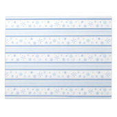 Regency Snowflakes Christmas DIY Enveloper Liner Notizblock (Vorderseite)