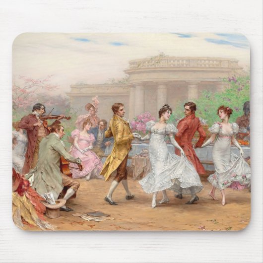 Regency-Tänzer-Mauspad Mousepad (Vorne)