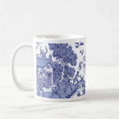 Regency Undead Blue Willow - Mug Kaffeetasse (Links)