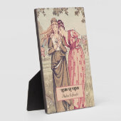 Regency Viktorianisch Sisters Personalisiert Besti Fotoplatte (Seite)