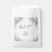Regency Wisteria Small Wedding Favor Bags Geschenktütchen (Vorderseite)