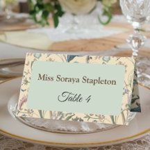 Regencycore Namenschild Vintag Regency Elegante