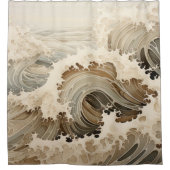 Regenduschvorhang Duschvorhang (Vorderseite)