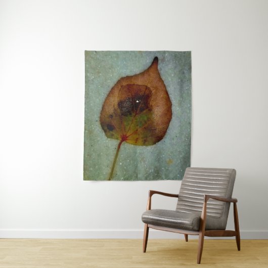 Regenfall auf der linken Seite Wandteppich (Beispiel)